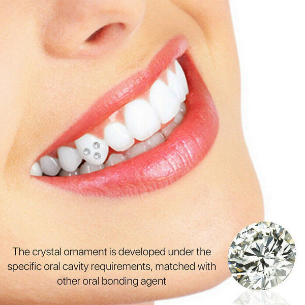 NEW 10/20/40pcs Dental Oral Teeth Diamond Tooth Gems Crystal Ornaments Jewelry