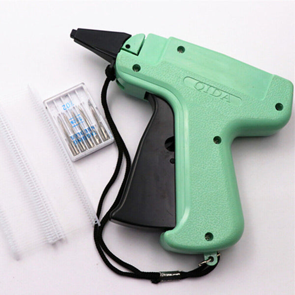 Clothes Garment Price Label Tagging Tags Gun Machine+1000 Glue Needles+5 Needles