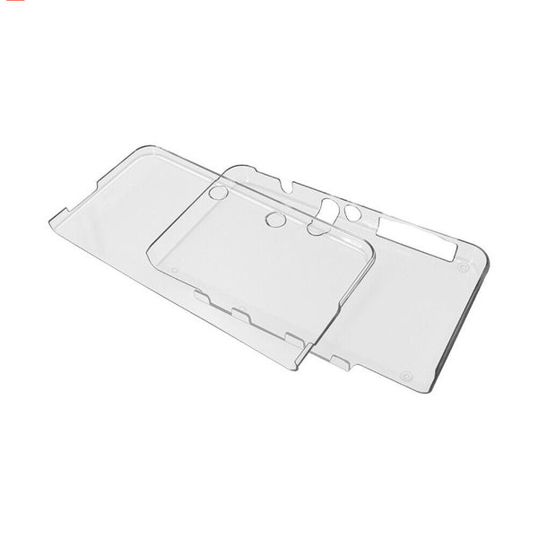 Tough Clear Hard Case Shell Transparent Skin Cover For Nintendo 3DS XL LL