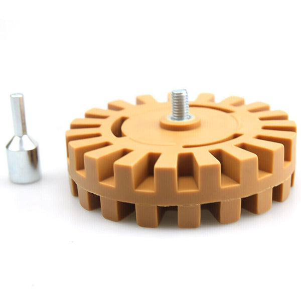 Decal Remover Rubber Eraser Wheel Adhesive Sticker Graphics Removal Eraser Tool
