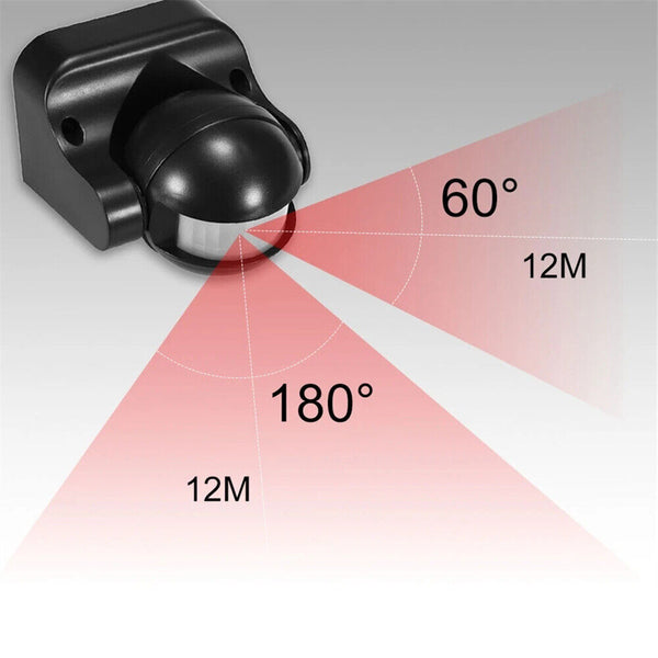 Motion Sensor Detector Infrared Home 180 Light Control Switch 240V