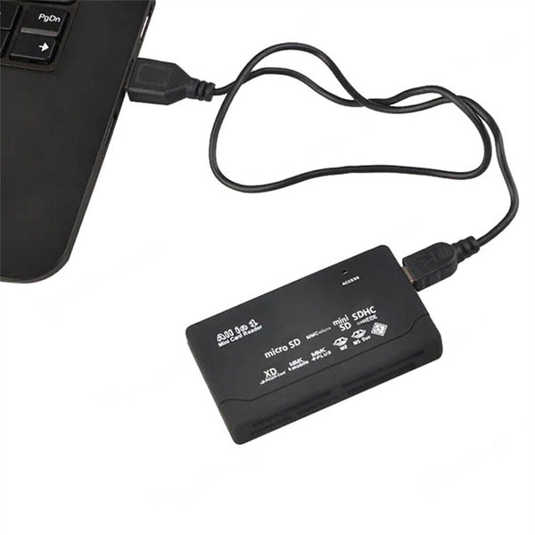 USB 2.0 All in One Multi Memory Card Reader CF SD SDHC MS TF M2 XD MMC