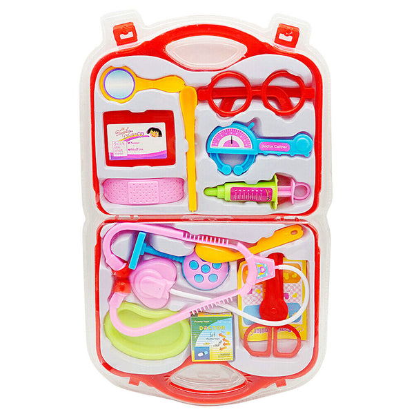 Play Educational Doctor Case Kit Medical Set Hospital Supply Toy Kids Boys Girls