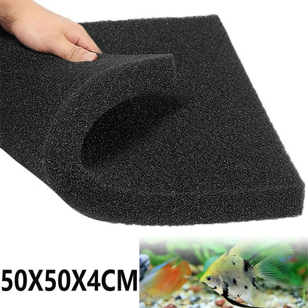 Aquarium Filter Foam Fish Tank Pond Sump Filter Cotton Fine Media Sponge Pad AU