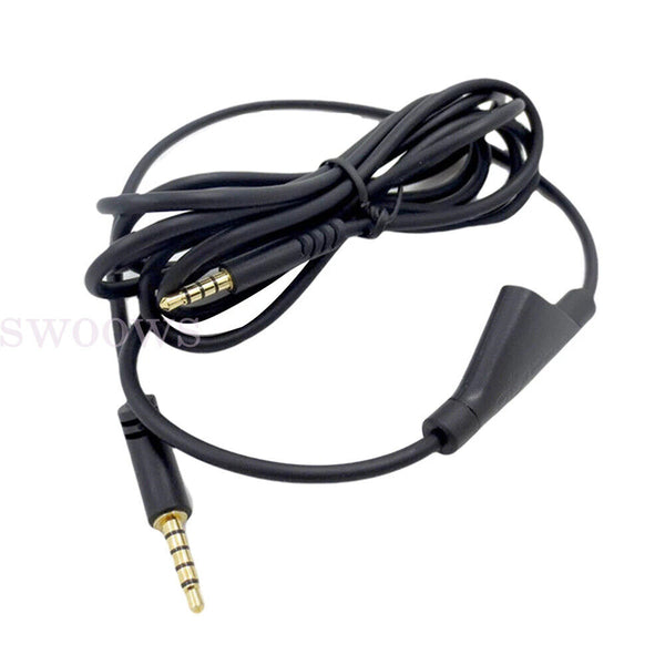 Audio Cable Gaming Headset 2M Volume Control For Astro A10 A40 A30 A50