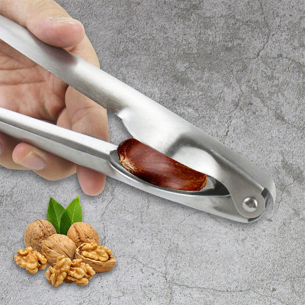 Stainless Steel Chestnut Cutter Pliers Nut Cracker Walnut Clip Nut Easy Opener