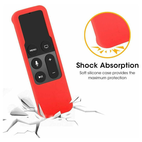 Silicone Case Cover Protective Skin For Apple TV Remote Controller Anti Dust