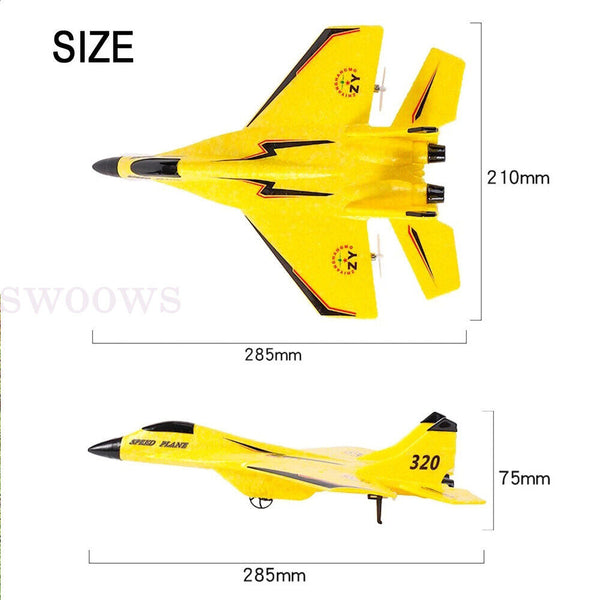 Remote Control Plane RC Airplane EPP Foam 2.4 Ghz Glider Model Aircraft Drone