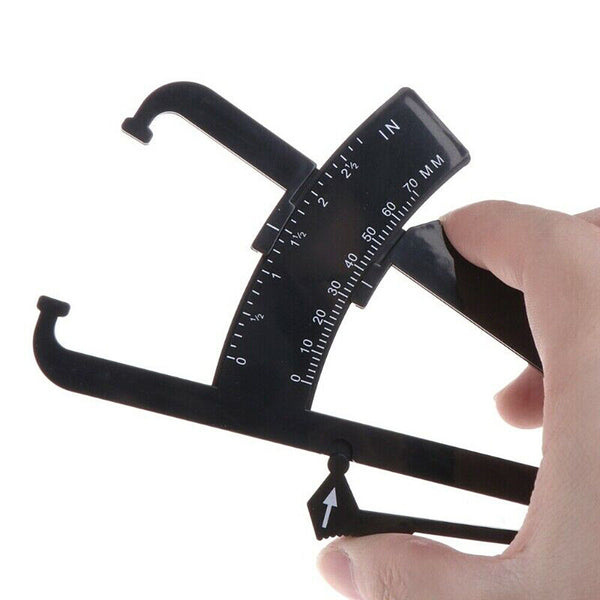 Body Fat Measurement Testing Caliper Skinfold Skin Fold Gym Weight Loss Test AU