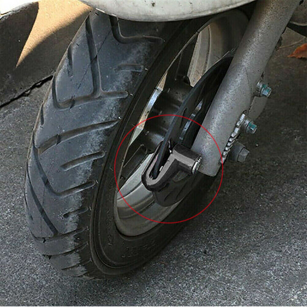 Portable Bike Bicycle Lock Bike Disc Brake Lock Motorcycle Security Anti Theft