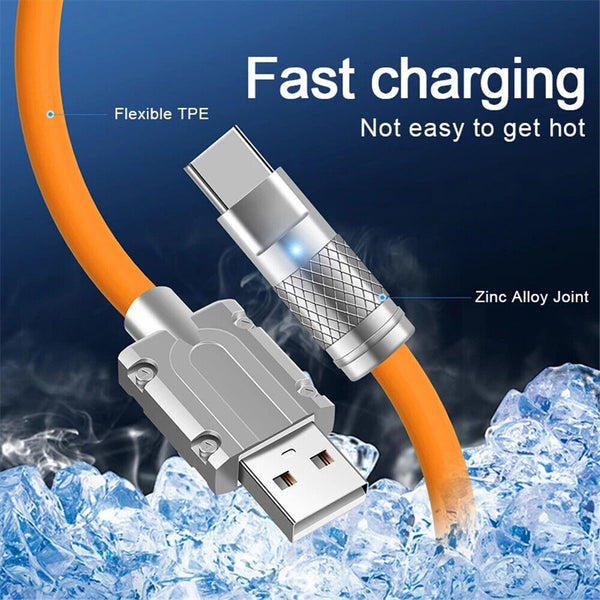 USB-C 3.1 Type C Data Cable Fast Charge PD 100W Quick Charging Data Fast Charger