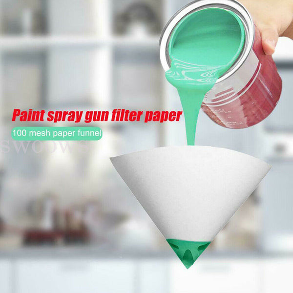 100 Micron Fine Paint Paper Strainers Sieve Filter Nylon Mesh Net Funnel