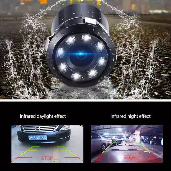 Car Rear View Reverse Parking 8LED Waterproof HD Camera Night Vision Cam AU