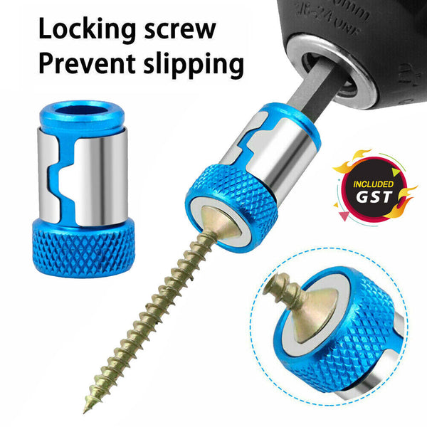 Magnetic Ring Metal Screwdriver Electric Screwdriver Kit Hex Bit Head Lock Screw