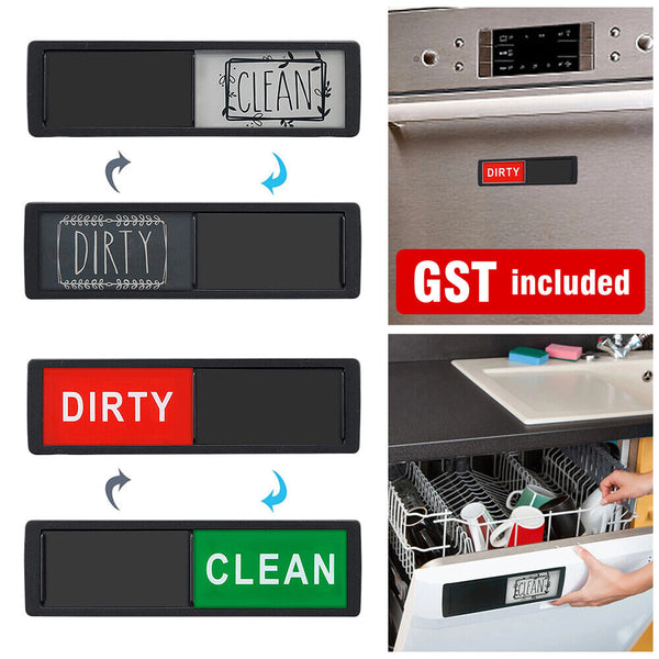 New Clean Dirty Dishwasher Magnet Sign Magnetic Indicator Easy Read Non-Scratch