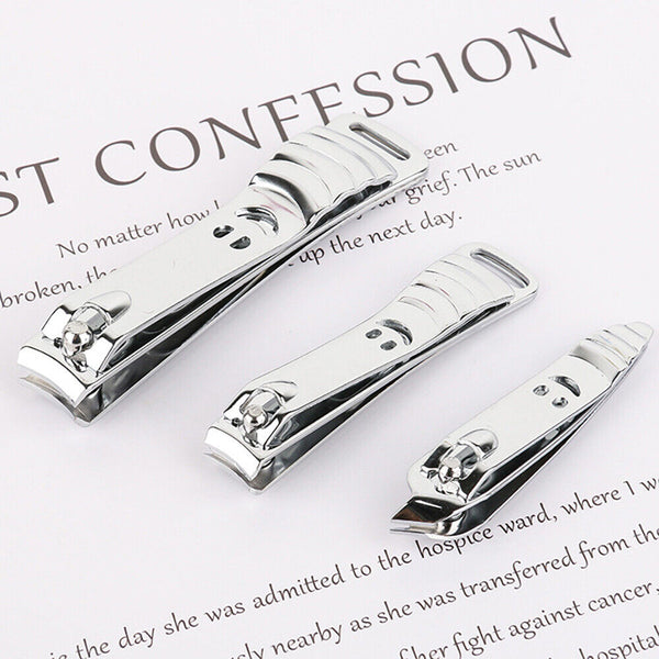 12PCS Manicure Pedicure Set Stainless Nail Clippers Kit Cuticle Grooming Case