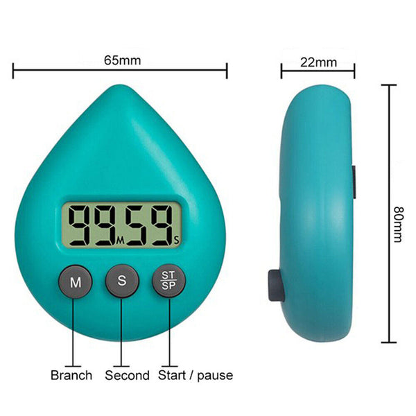 Brand New Energy Saver Digital Timer Three Color Waterproof Digital Shower Timer