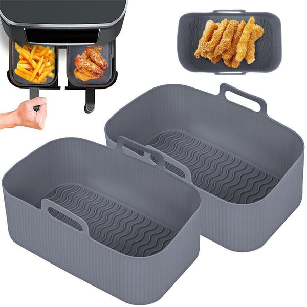 Liner Non-Stick Reusable Baking Tray For Air Fryer Silicone Basket AU