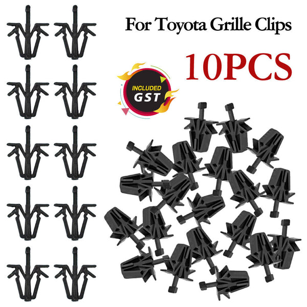 10x Grille Clips For Toyota Hilux Pickup MK3 MK4 1988-2004 Models 90467-12040