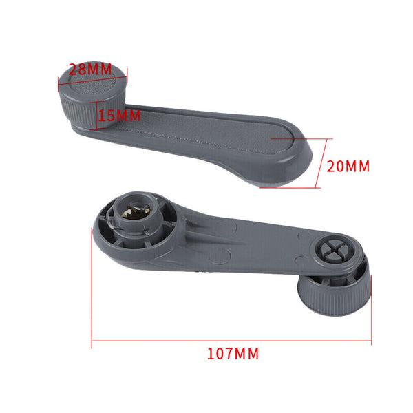 Pair Left & Right Window Winder Handle For Toyota Landcruiser HZJ75 FZJ75 Series