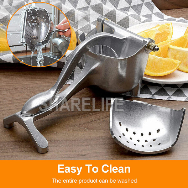 Hand Held Manual Fruit Juicer Squeezer Juice Lemon Citrus Extractor Press Tool