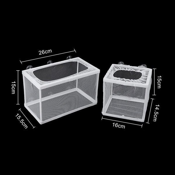 Aquarium Fish Tank Guppy Breeding Breeder Baby/Fry/Newborn Net Trap Box Hatchery