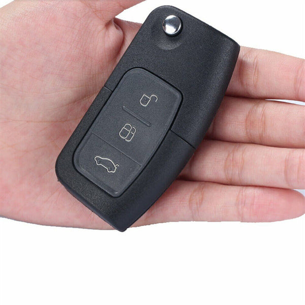 2x 3 Button Remote Key FOB Shell for Ford Falcon, Fiesta, Focus, Modeo Territory