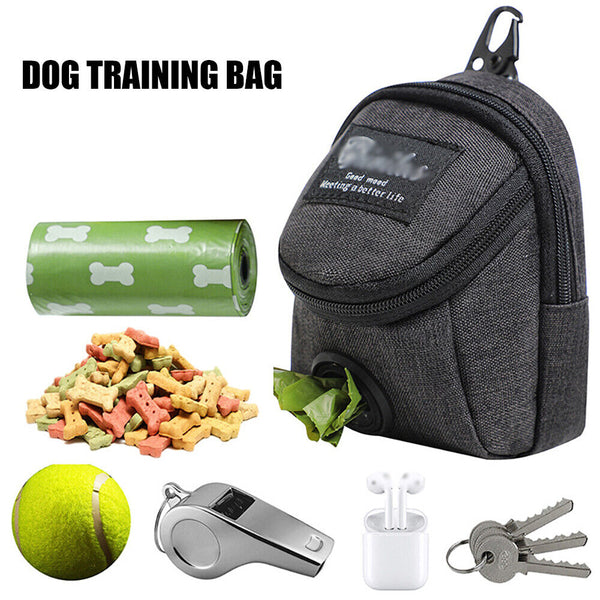 Dog Training Bag Dog Treat Pouch Pet Waste Bag Dispenser Dog Poop Bag Holders