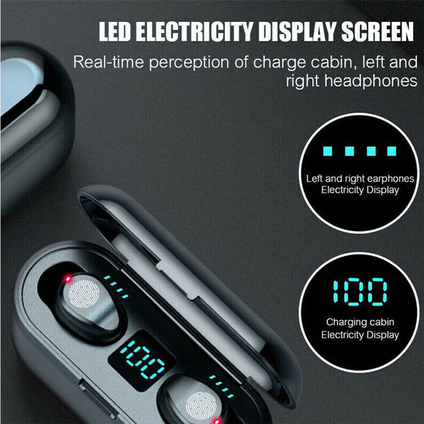 Wireless Bluetooth 5.0 Earphones Earbuds for Apple iPhone Android Headphones AU