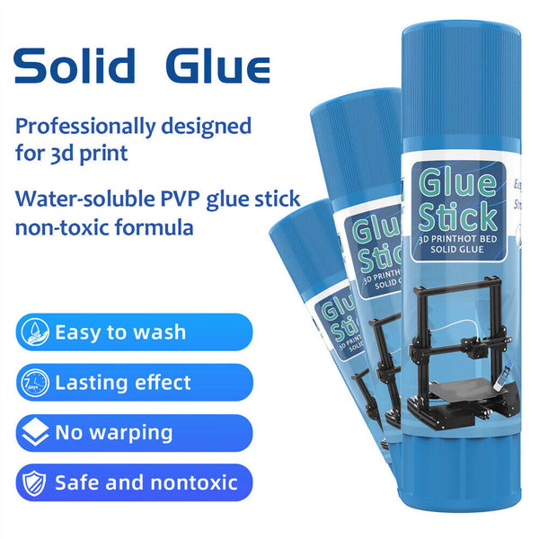 3Pcs 3D Printer Glue Adhesive for Hot Bed PLA Glass ABS PETG CPE AU M1Q6