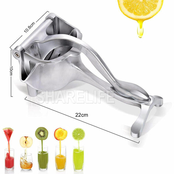 Hand Held Manual Fruit Juicer Squeezer Juice Lemon Citrus Extractor Press Tool