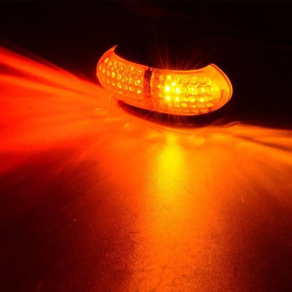 10X LED Clearance Lights Side Marker Amber Red Indicators Trailer Truck RV Lamp