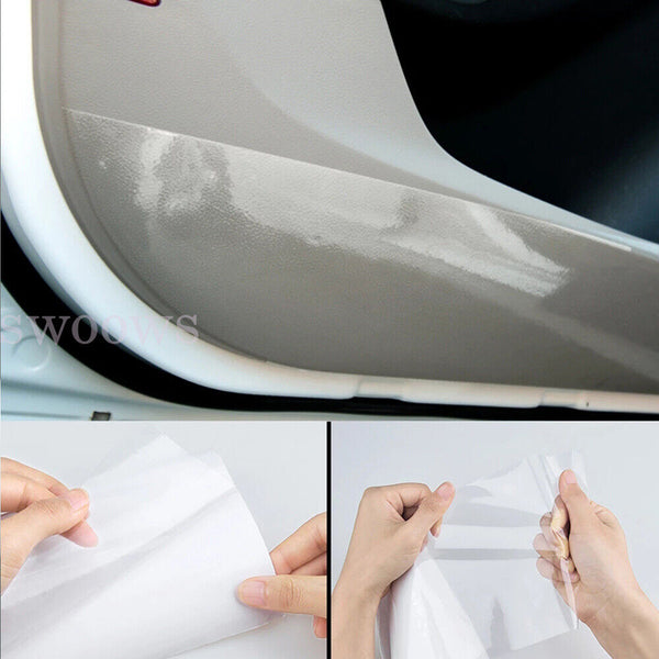 Car 15cm x 3m Anti-Scratch Paint Protection Film Vinyl Clear Protective Sticker