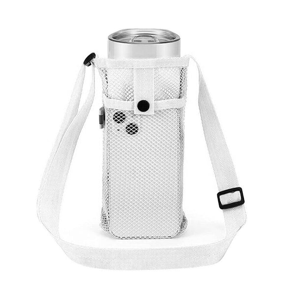 Water Bottle Holder Water Bottle Carrier with Adjustable Shoulder Strap Bag