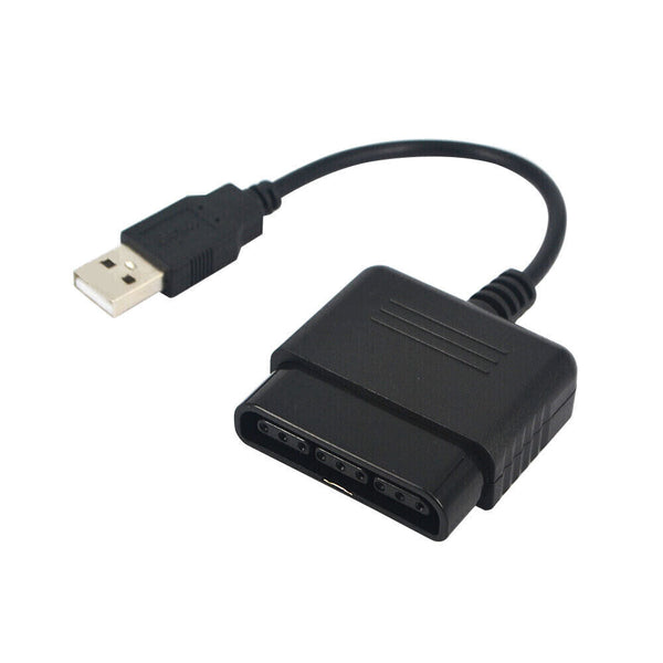 Playstation 2 PS2 Controller to Playstation 3 PS3 PC USB Adapter Converter Cable