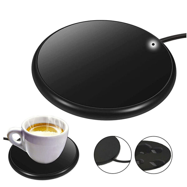 Smart USB Coffee Mug Warmer Tea Milk Cup Heater Pad Heating Plate Office Home AU