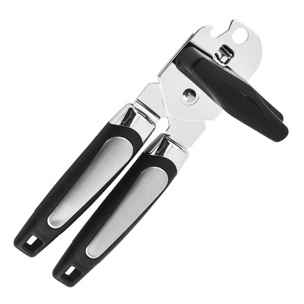 1-3x Can & Bottle Opener Classic Stainless Steel Manual Heavy Duty Can Opener