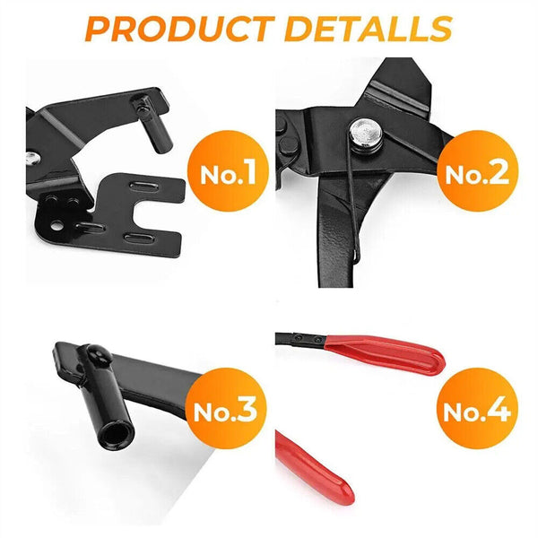 Universal Car Exhaust Hanger Removal Plier Pipe Rubber Gasket Puller Tool