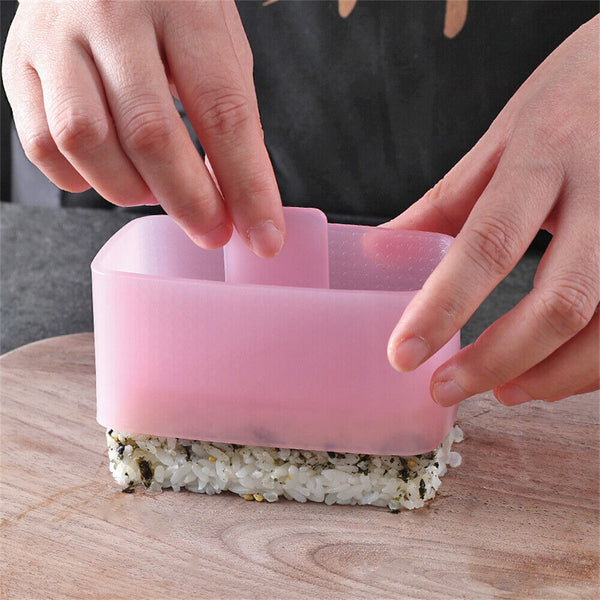 Kitchen Sushi Mold Spam Musubi Mold Onigiri Rice Ball Bento Press Maker Mould AU