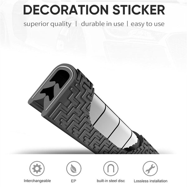 BLUE Car Door Edge Guard Protector Car Strip Guard Moulding Trim Door Protector