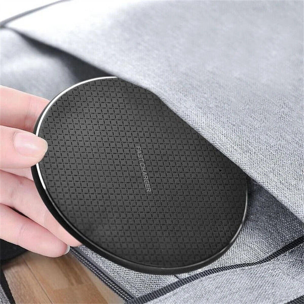 Qi Wireless Charger Pad For iPhone 13 12 11 Pro Max Samsung S21 S20