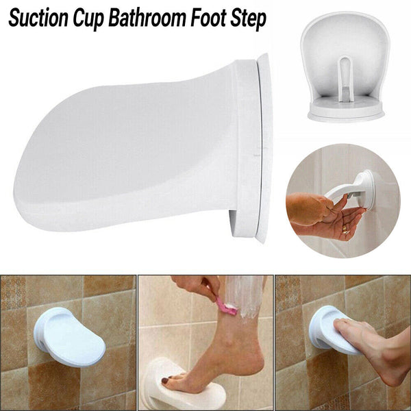 Shower Foot Rest Stand for Shaving Legs Suction Cup Bathroom Washing Feet Step