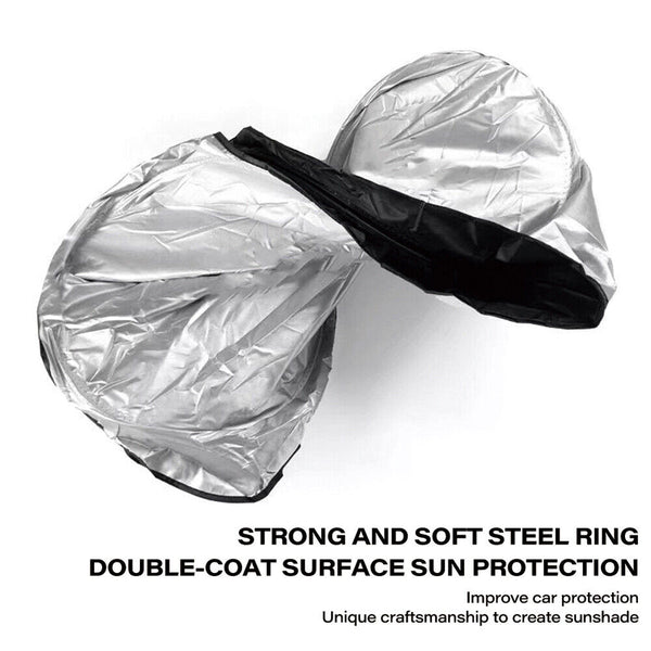 Large Car Sun Shade Visor Van SUV Windscreen Sunshade Car Cover Protector Cooler