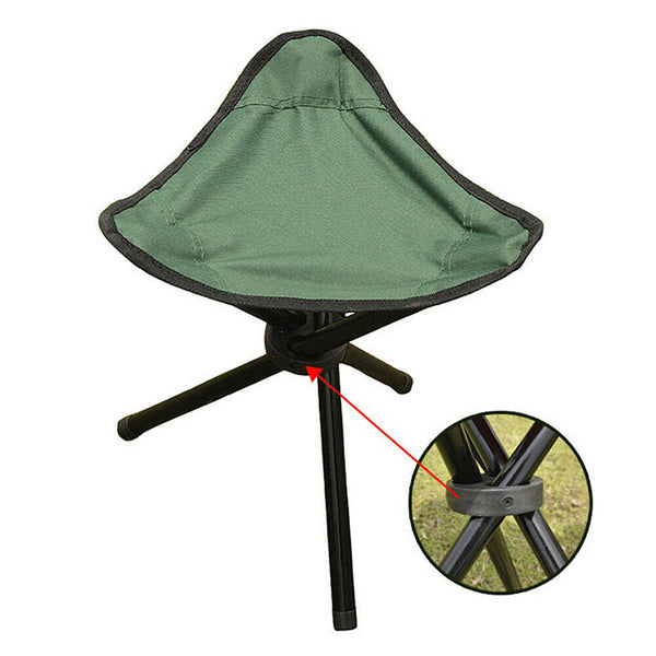 Mini Portable Outdoor Folding Stool Camping Fishing Picnic Chair Seat Hiking