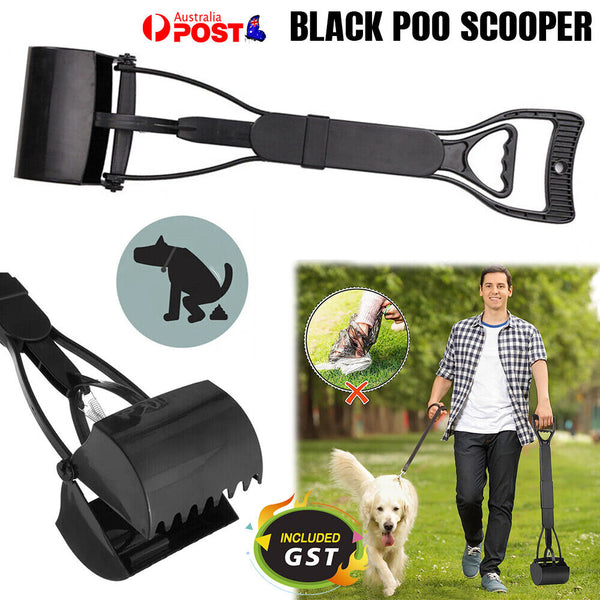 Pet Dog Waste Poop Scoop Grabber Picker Easy Pickup Pooper Scooper Walking Poo