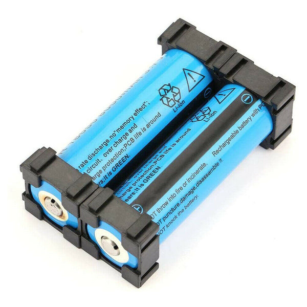 100pcs 18650 Li-ion Battery Holder Safety Spacer Radiating Bracket Storage Shell