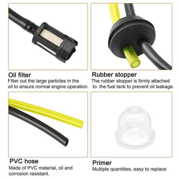 Fuel Line Filter Hose Pipe Tank Kit  for Whipper Snipper Line Trimmer Cutter