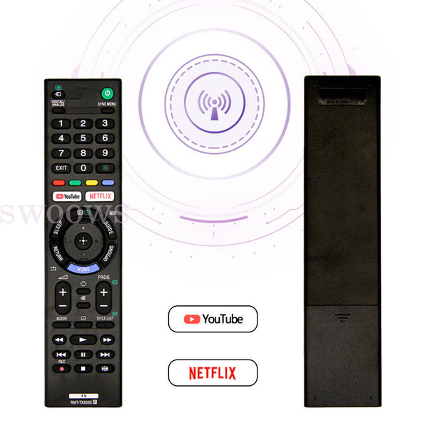 Universal Remote Control RMT-TX300E For SONY BRAVIA TV NETFLIX LED Series HD 4K