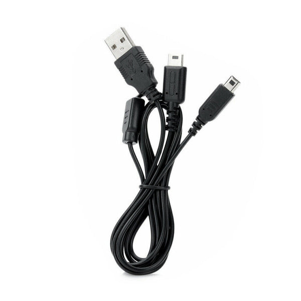 2in1 Cable Sync Data USB Power Charger For Nintendo DS NDS Lite NDSL /DSI