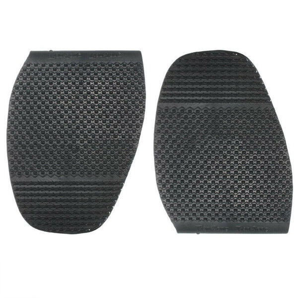 2Pairs Glue On Soles Shoe Repair Anti Slip Grip-rubber Pad Cushion Kit Black